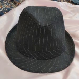 Grey Flannel Fedora Hat